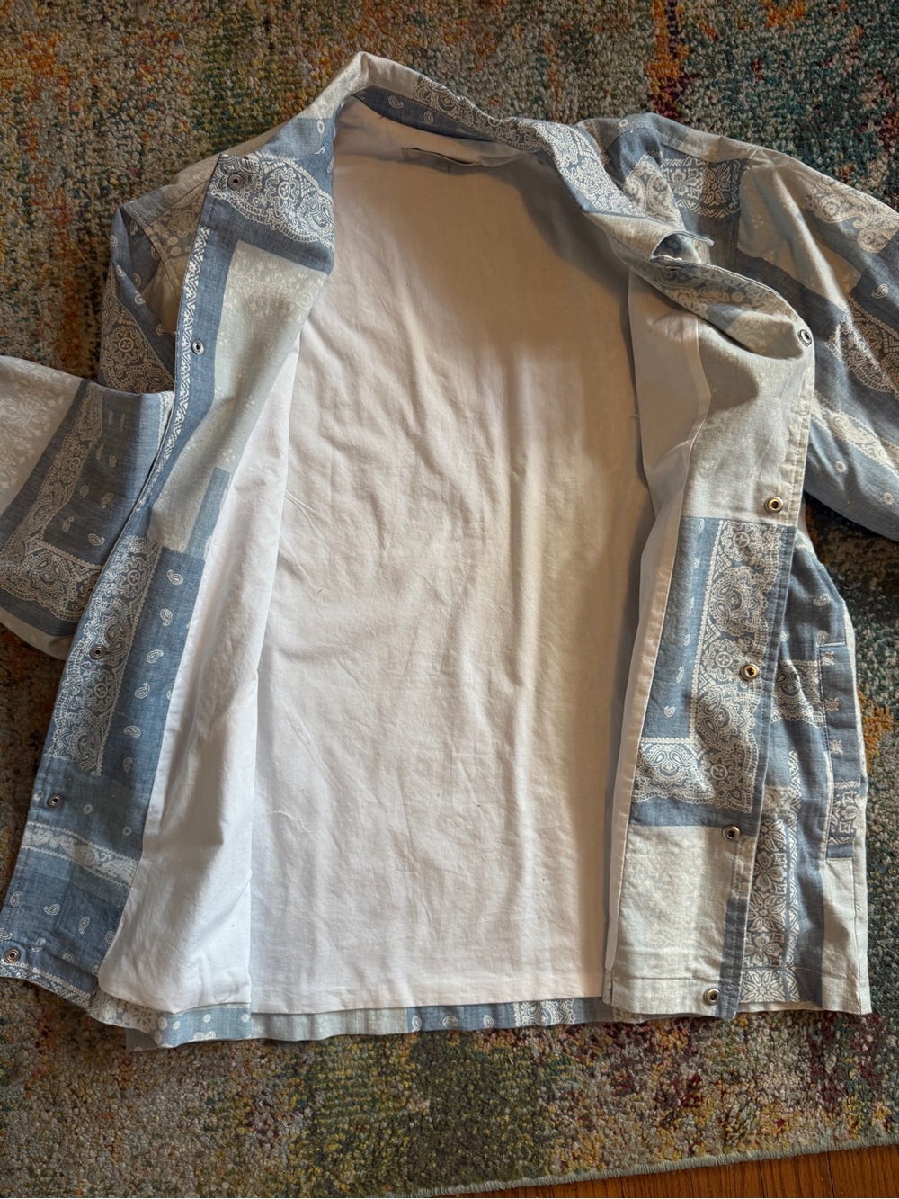 Kith Washed Paisley Coaches Jacket - Picture 7 of 8